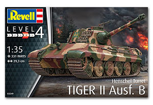 Tiger II Ausf.B (Henschel Turret) Ҵ 1/35 ͧ Revell adce