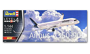 Airbus A350-900 Lufthansa New Livery ขนาด 1/144 ของ Revell