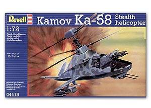 Ka-58 Stealth helicoptor Ҵ 1/72 ͧ Revell