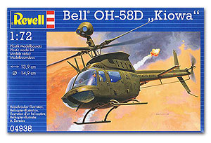 Bell OH-58D Kiowa  Ҵ 1/72 ͧ Revell