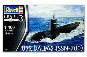 USS Dallas Ҵ 1/400 ͧ Revell