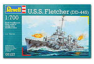 U.S.S.Fletcher (DD-445) Ҵ 1/700 ͧ Revell