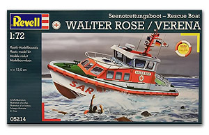 DGzRS Seenotrettungsboot Walter Rose/Verena ขนาด 1/72 ของ Revell
