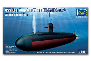 USS Los Angeles Class Flight II (VLS) Attack submarine  Ҵ 1/350 ͧ Riich Model