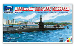 USS Los Angeles 688 Class SSN Ҵ 1/350 ͧ Riich Model