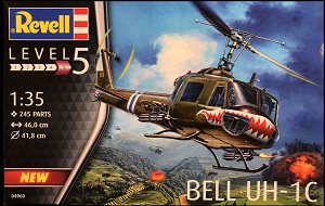 Bell UH-1C Huey ขนาด 1/35 ของ Revell