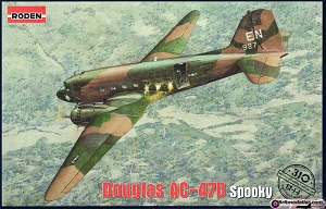 AC-47D Spooky Ҵ 1/144 ͧ Roden