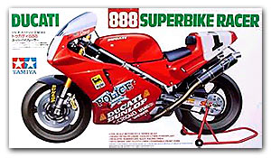 Ducati 888 Superbike ขนาด 1/12 ของ Tamiya