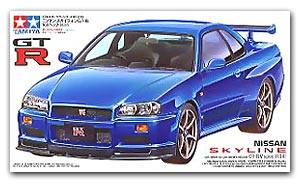 Nissan Skyline GT-R V-spec(r34) Ҵ 1/24 ͧ Tamiya