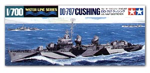 ;Ԧҵ DD-797 Cushing Ҵ 1/700 ͧ Tamiya