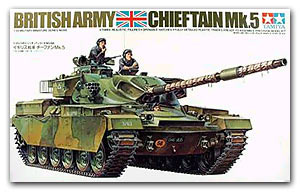 Chieftain Mk.5 ชิบเทน ขนาด 1/35 ของ Tamiya