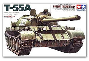 T-55A Soviet Tank Ҵ 1/35 ͧ TAMIYA