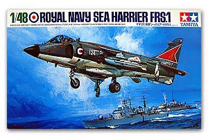 ͧԹѺѧɫ Sea Harrier FRS.1 Ҵ 1/48 ͧ Tamiya
