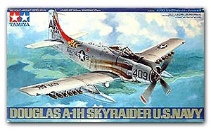 A-1H Skyraider ʹѺʹعҧҡԴѡ ʡ Ҵ 1/48 ͧ Tamiya (ǨԧԾԸѳ͹ͧ)  