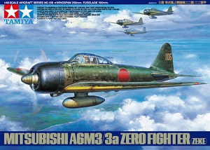 A6M3/3a Zero (Zeke) Ҵ 1/48  ͧ Tamiyaacxyr