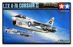 A-7A Corsair II  Ҵ 1/100 ͧ Tamiya