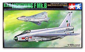 ͧԹѺ B.A.C Lightning F mk.6 Ҵ 1/100 ͧ Tamiya