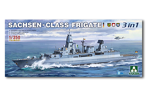 Ϳࡵѹ Sachsen-class Frigate 3 in1 Ҵ 1/350 ͧ Takom