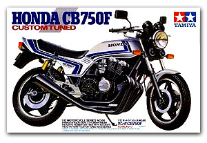 Honda CB750F "Custom Tuned" ขนาด 1/12 ของ Tamiya