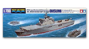 ¡Ţ鹺 JMSDF Defense Ship LST-4001 Ohsumi Ҵ 1/700 ͧ Tamiya 