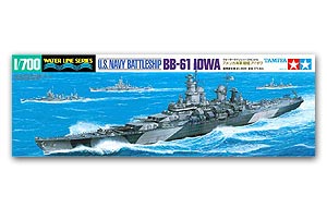 BB-61 ͻШѭҹ Iowa Ҵ 1/700 ͧ Tamiya 