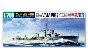;Ԧҵ Royal Australian Navy Destroyer VampireҴ 1/700 ͧ Tamiya 