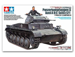 öѧҴ Panzerkampfwagen - II Ausf. A/B/C (Sd.Kfz.121) FRENCH CAMPAIGN) Ҵ 1/35 ͧ Tamiya