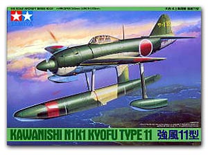 N1K1 Kyofu Type 11 Kawanishi  Ҵ 1/48 ͧ Tamiya