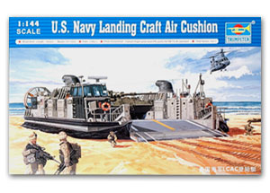 ҹҡ¡Ţ鹺ԡѹ USMC Landing Craft Air Cushion  Ҵ 1/144 ͧ Trumpeter