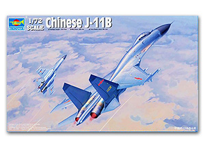 J-11B Fighter  Ҵ 1/72 ͧ Trumpeter  ͧͻҡ Su-27