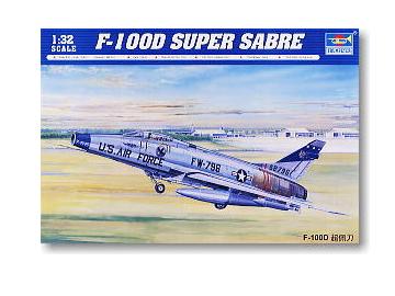 F-100D Super Sabre North American Ҵ 1/32 ͧ Trumpeter   s