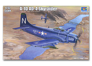 A-1D AD-4 Skyraider Ҵ  1/32 ͧ Trumpeter