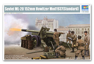 ML-20 152 mm Howitzer Mod1937(Standard) Soviet  Ҵ 1/35 ͧ Trumpeter