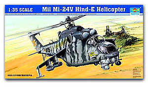 .Һöѧ Mil Mi 24V Hind E Helicopter Ҵ 1/35 ͧ Trumpeter