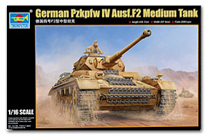 German Pzkpfw IV Ausf.F2 Ҵ 1/16 ͧ Trumpeter