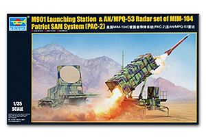 M901 Launching Station & AN/MPQ-53 Radar set of MIM-104 Patriot SAM System (PAC-2) Ҵ 1/35 ͧ Trumpeter