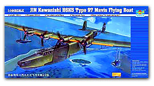 ͧԹ JIN Kawanishi Type97 Mavis Flying Boat Ҵ 1/144 ͧ Trumpeter 