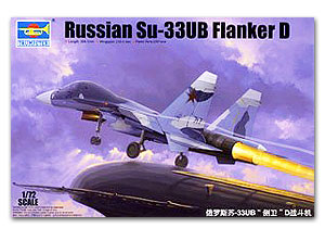 Su-33UB Flanker D Ҵ 1/72 ͧTrumpeter