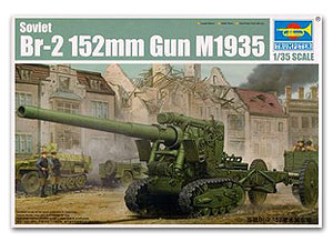 Br-2 152mm Gun M1935 Ҵ 1/35 ͧ Trumpeter