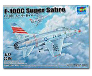 F-100C Super Sabre Ҵ 1/32 ͧ  Trumpeter