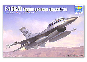 F-16B/D Fighting Falcon Block 15/30 Ҵ 1/144 ͧ Trumpeter