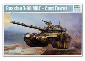 T-90 MBT - Cast Turret Ҵ 1/35 ͧ Trumpeter