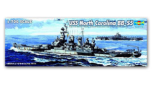 BB-55  USS North Carolina BB-55Ҵ 1/700 ͧ Trumpeter 