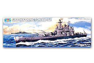BB-56 ͻШѭҹ USS Washington BB-56 Ҵ 1/700 ͧ Trumpeter 