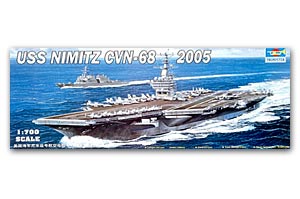 ͺ÷ءͧԹ Nimitz CVN-68  2005  Ҵ 1/700 ͧ Trumpeter  