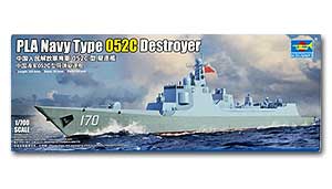 ;Ԧҵ PLA Navy Type 052C Destroyer Ҵ 1/700 ͧ Trumpeter  