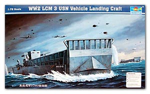 WW2 LCM 3 USN Vehicle Landing Craft  Ҵ 1/72 ͧ Trumpeter