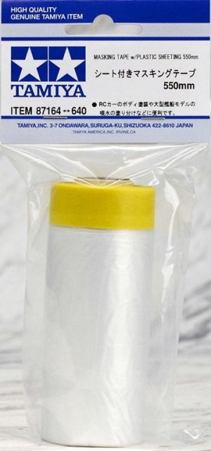 ෻ѧվ蹺ѧ㹵 Ҵ 5.5 . Masking Tape with Plastic Sheeting 550 mm ͧ Tamiya
