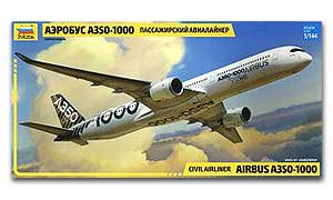 Airbus A350-1000 ขนาด 1/144 ของ Zvezda