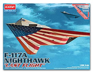 F-117A Nighthawk "Last Flight" ǺԹش Ҵ 1/48 ͧ Academy